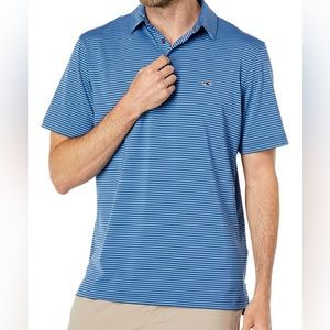 NWT Vineyard Vines Sankaty Performance Polo Short Sleeves